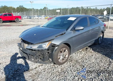 2019 Hyundai Elantra Sel z USA, uszkodzony, nr VIN KMHD84LF0KU748997